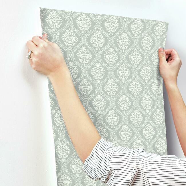 Petite Ogee Wallpaper Wallpaper York   