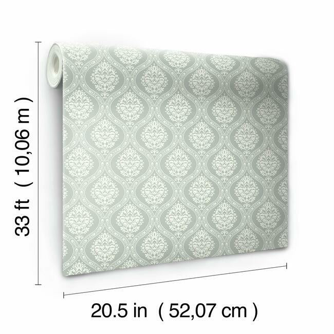 Petite Ogee Wallpaper Wallpaper York   
