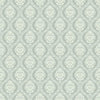 Petite Ogee Wallpaper Wallpaper York Double Roll Sage 