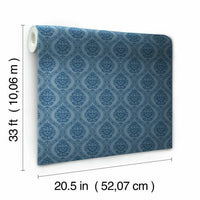Petite Ogee Wallpaper Wallpaper York   
