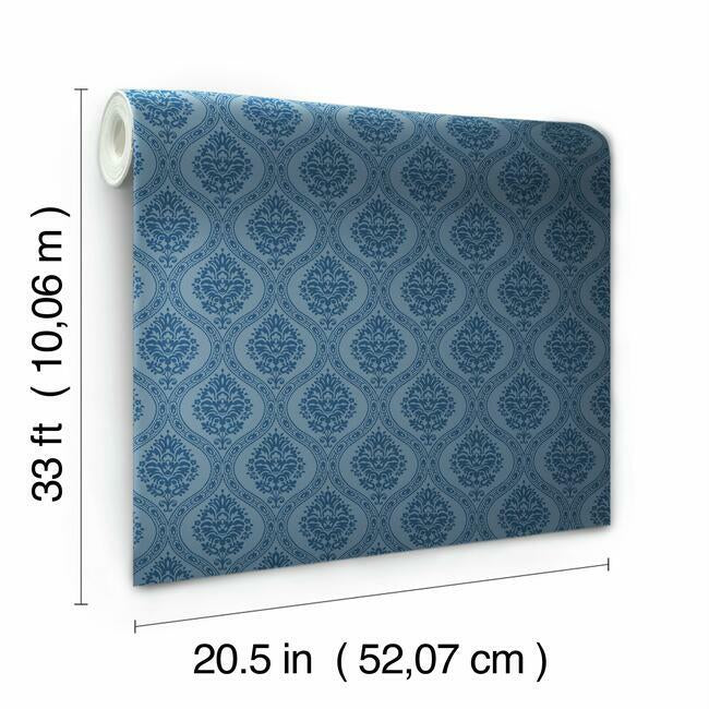 Petite Ogee Wallpaper Wallpaper York   