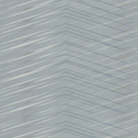 Glistening Chevron Non-Woven Wallpaper Wallpaper Candice Olson Double Roll Smokey Blue 