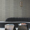 Glistening Chevron Non-Woven Wallpaper Wallpaper Candice Olson   