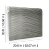 Glistening Chevron Non-Woven Wallpaper Wallpaper Candice Olson   