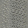 Glistening Chevron Non-Woven Wallpaper Wallpaper Candice Olson Double Roll Charcoal 
