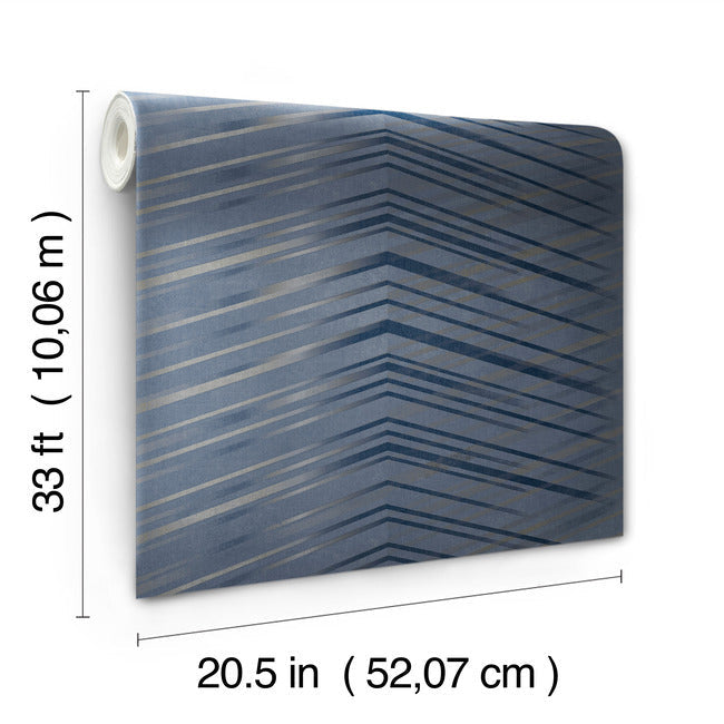 Glistening Chevron Paper Wallpaper Wallpaper Candice Olson   