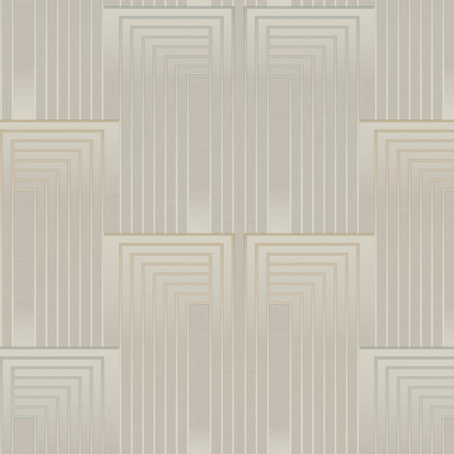 Vanishing Wallpaper Wallpaper Candice Olson Double Roll Taupe/Pearl 