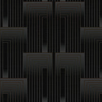 Vanishing Wallpaper Wallpaper Candice Olson Double Roll Black/Copper 