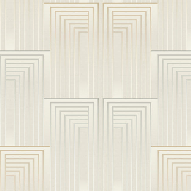 Vanishing Wallpaper Wallpaper Candice Olson Double Roll Silver/Gold 