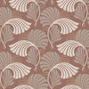 Dancing Leaves Wallpaper Wallpaper Candice Olson Double Roll Clay 
