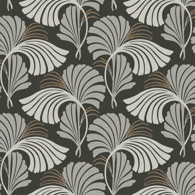 Dancing Leaves Wallpaper Wallpaper Candice Olson Double Roll Black 
