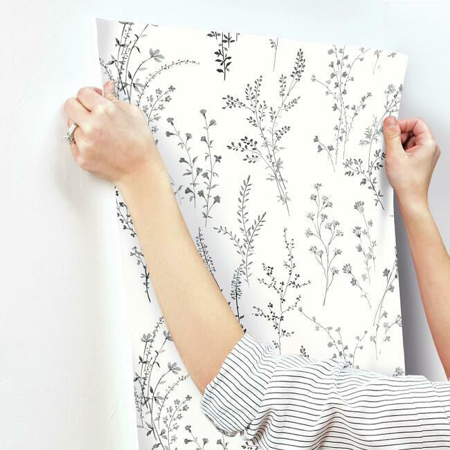 Wildflower Sprigs Wallpaper Wallpaper York   