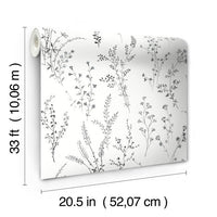 Wildflower Sprigs Wallpaper Wallpaper York   