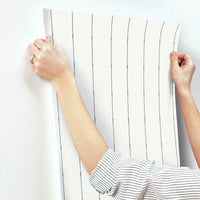 In Stitches Stripe Wallpaper Wallpaper York   