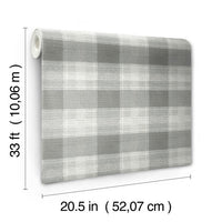 Woven Buffalo Check Wallpaper Wallpaper York   