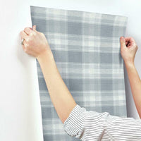 Woven Buffalo Check Wallpaper Wallpaper York   