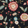 Dahlia Blooms Wallpaper Wallpaper York Double Roll Midnight/Multi 