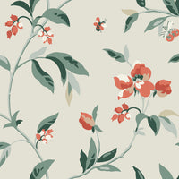Springtime Wallpaper Wallpaper York Double Roll Sand/Clay 