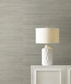Maguey Charcoal and Cream Sisal Wallpaper Wallpaper York   