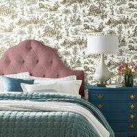 Seasons Toile Wallpaper Wallpaper York   
