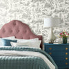 Seasons Toile Wallpaper Wallpaper York   