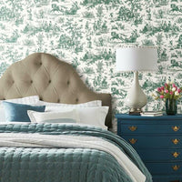 Seasons Toile Wallpaper Wallpaper York   