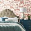 Seasons Toile Wallpaper Wallpaper York   