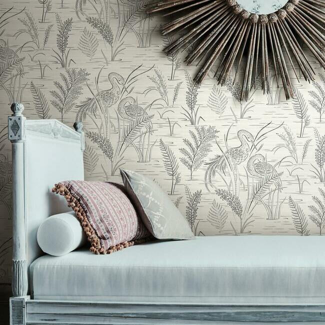 Fernwater Cranes Wallpaper Wallpaper York   