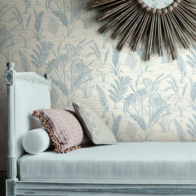 Fernwater Cranes Wallpaper Wallpaper York   