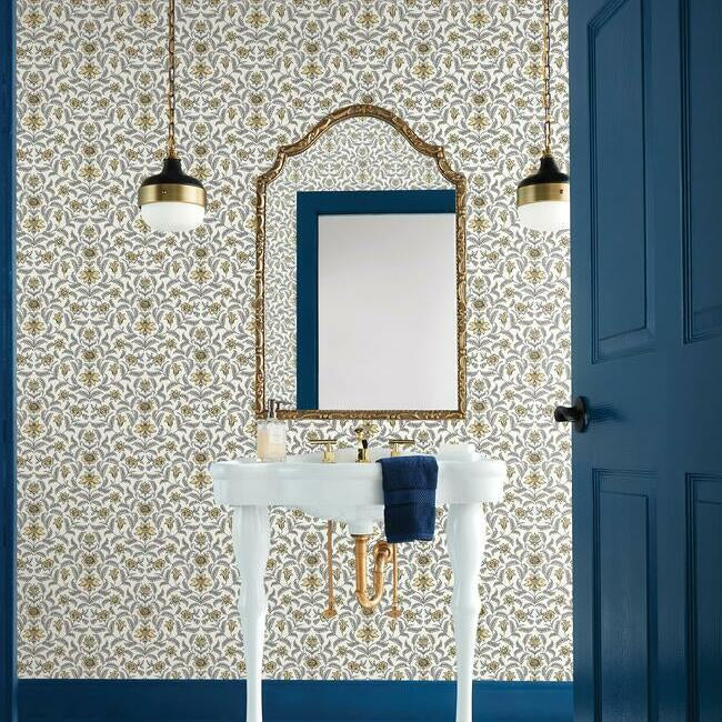 Vintage Blooms Wallpaper Wallpaper York   