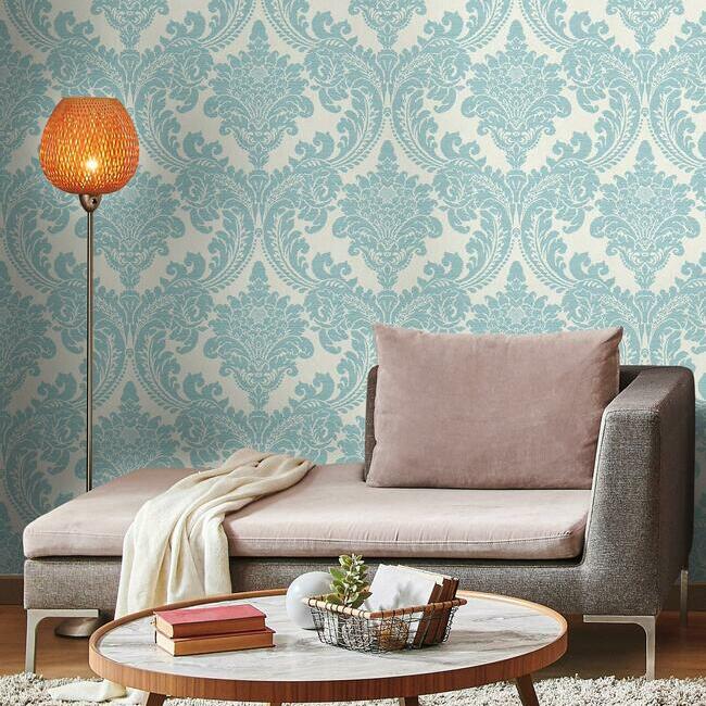 Tapestry Damask Wallpaper Wallpaper York   