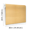 Maguey Gold and Beige Sisal Wallpaper Wallpaper York   