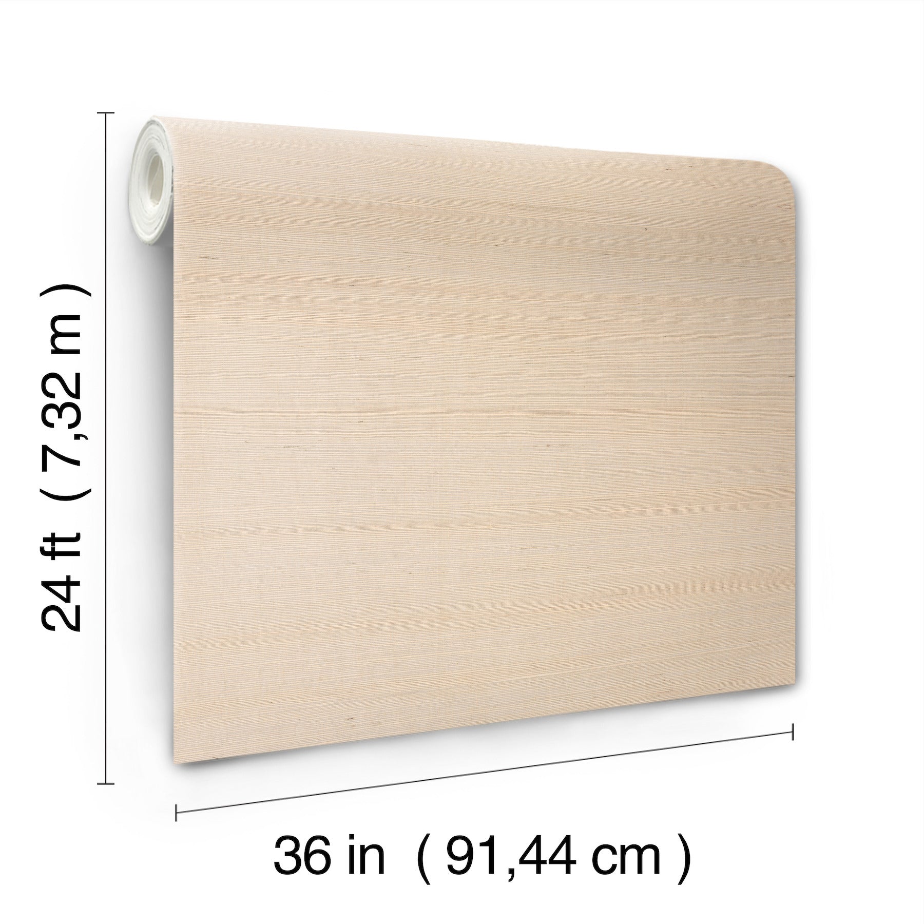 Maguey Beige Sisal Wallpaper Wallpaper York   