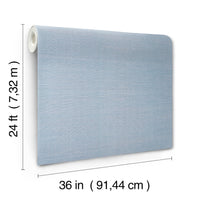 Maguey Cornflower Sisal Wallpaper Wallpaper York   