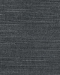 Maguey Gunmetal Sisal Wallpaper Wallpaper York Yard Gunmetal 