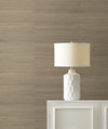 Maguey Black and Taupe Sisal Wallpaper Wallpaper York   