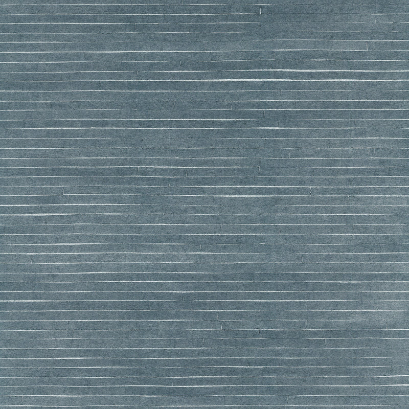 Handcrafted Shimmering Wallpaper Wallpaper Ronald Redding Designs Yard Denim/Silver 