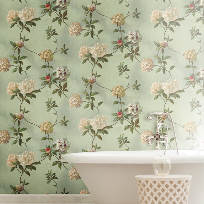 Rhodedendrum with Script Wallpaper Wallpaper York   