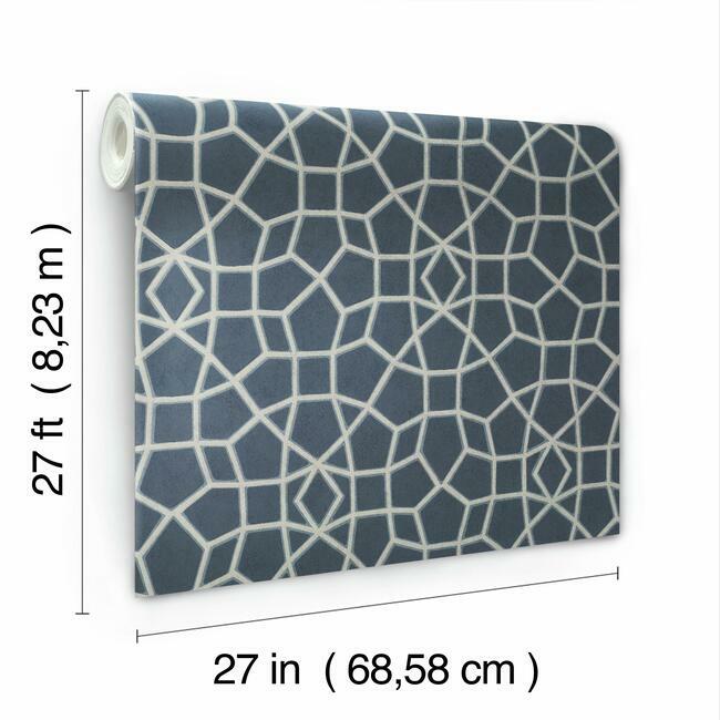 Sculptural Web Wallpaper Wallpaper Ronald Redding Designs   