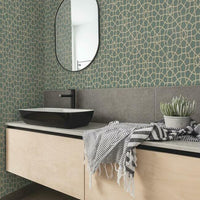 Sculptural Web Wallpaper Wallpaper Ronald Redding Designs   