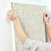 Tribal Print Wallpaper Wallpaper Ronald Redding Designs   