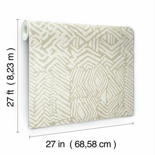 Tribal Print Wallpaper Wallpaper Ronald Redding Designs   