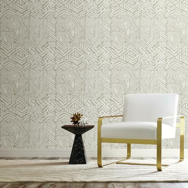Tribal Print Wallpaper Wallpaper Ronald Redding Designs   