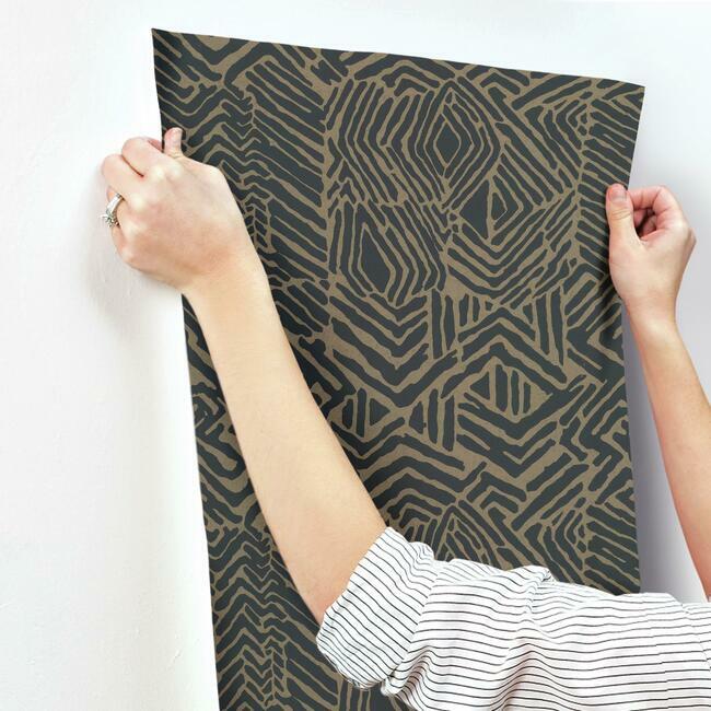 Tribal Print Wallpaper Wallpaper Ronald Redding Designs   