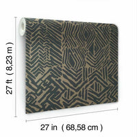 Tribal Print Wallpaper Wallpaper Ronald Redding Designs   
