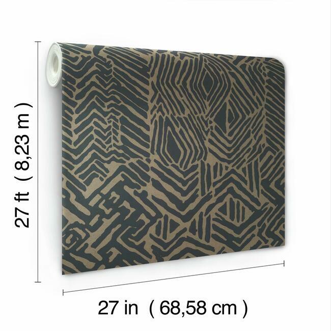 Tribal Print Wallpaper Wallpaper Ronald Redding Designs   