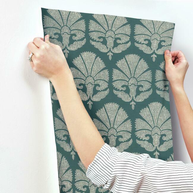 Ottoman Fans Wallpaper Wallpaper Ronald Redding Designs   