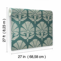 Ottoman Fans Wallpaper Wallpaper Ronald Redding Designs   