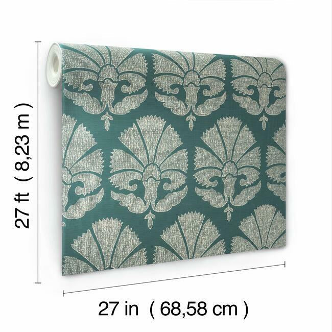 Ottoman Fans Wallpaper Wallpaper Ronald Redding Designs   
