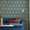 Ottoman Fans Wallpaper Wallpaper Ronald Redding Designs   